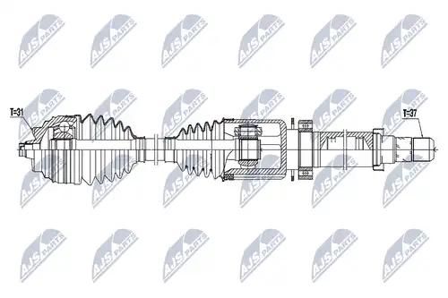 полуоска NTY NPW-BM-167