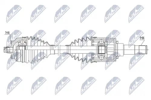 полуоска NTY NPW-BM-169