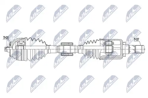 полуоска NTY NPW-BM-170