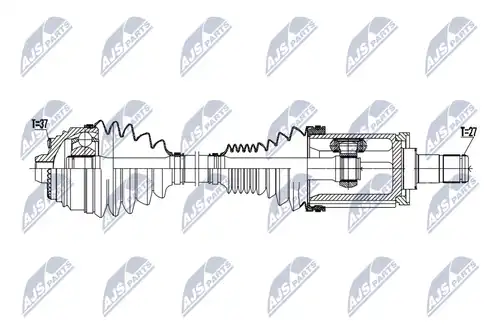 полуоска NTY NPW-BM-179