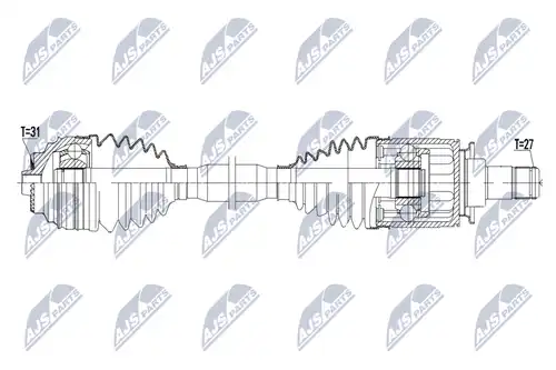 полуоска NTY NPW-BM-181