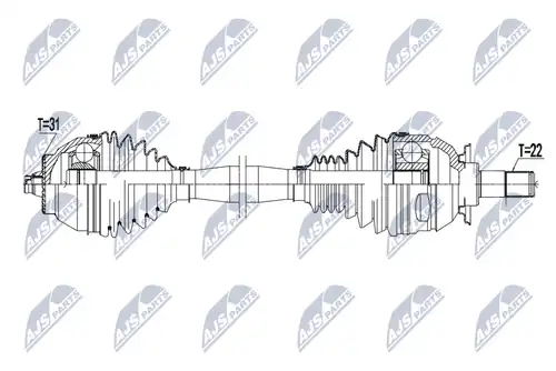 полуоска NTY NPW-BM-184