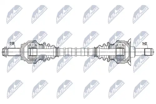 полуоска NTY NPW-BM-191