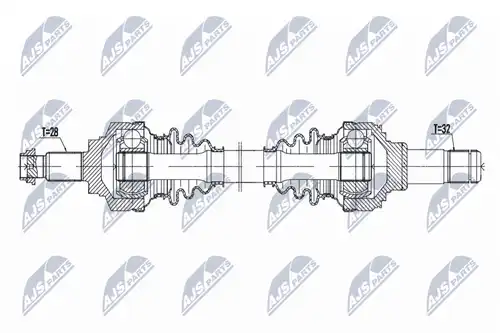 полуоска NTY NPW-BM-194