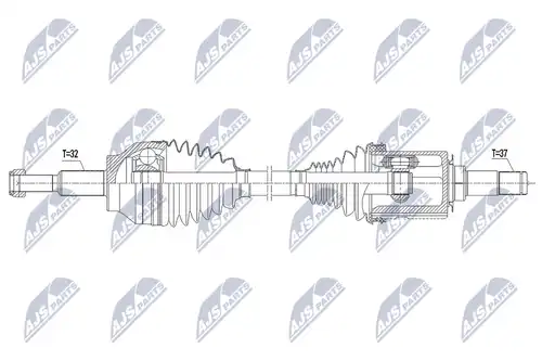 полуоска NTY NPW-CH-032