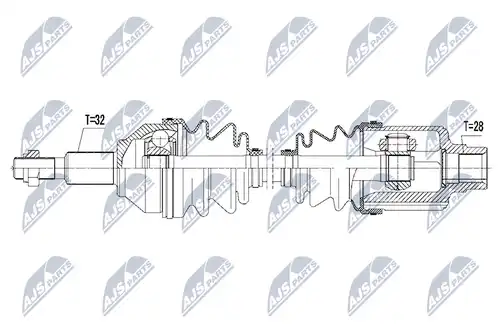 полуоска NTY NPW-CH-036