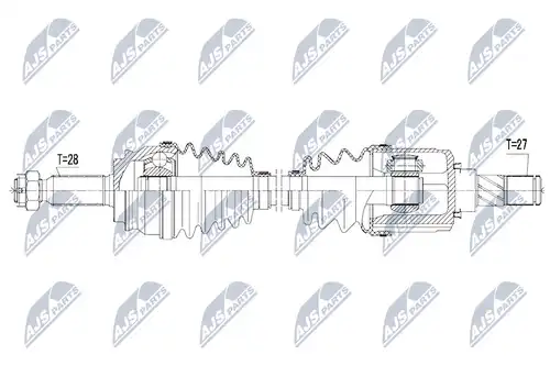 полуоска NTY NPW-CH-046