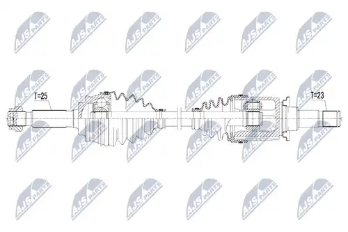 полуоска NTY NPW-CH-048