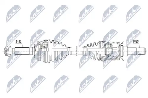 полуоска NTY NPW-CH-050