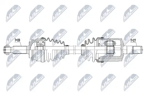 полуоска NTY NPW-CH-052