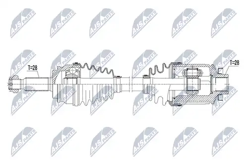 полуоска NTY NPW-CH-054