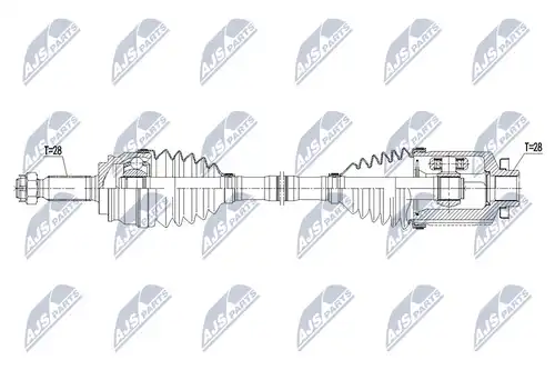 полуоска NTY NPW-CH-056