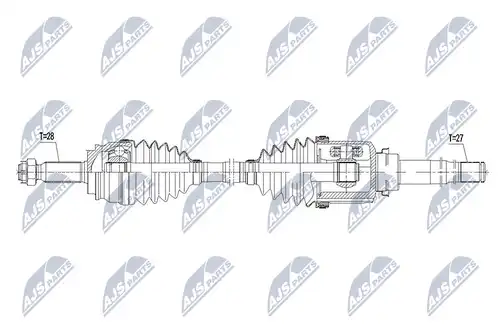 полуоска NTY NPW-CH-064