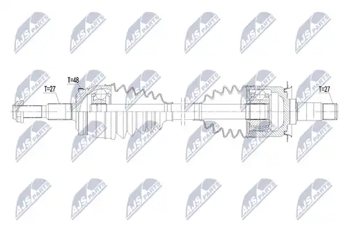 полуоска NTY NPW-CH-088