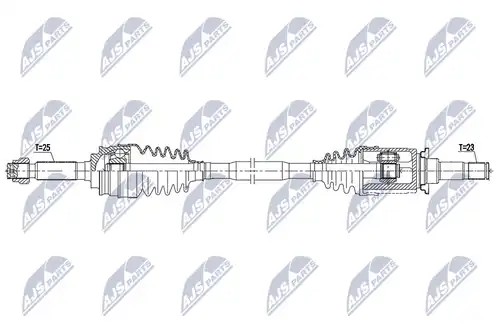 полуоска NTY NPW-CH-092