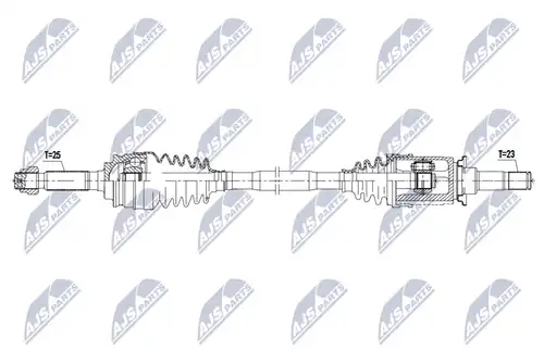 полуоска NTY NPW-CH-094