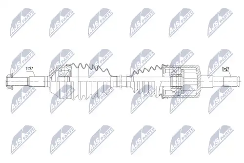 полуоска NTY NPW-CH-096