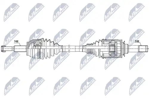 полуоска NTY NPW-CH-126