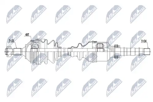 полуоска NTY NPW-CT-059