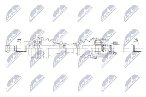 полуоска NTY NPW-CT-097