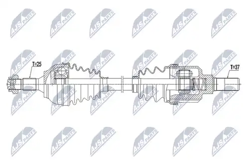 полуоска NTY NPW-CT-101