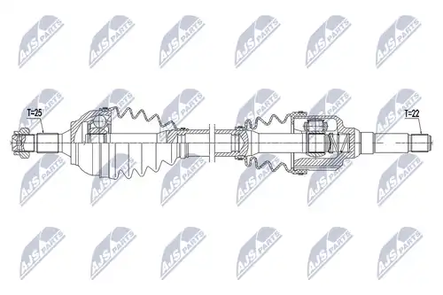 полуоска NTY NPW-CT-113