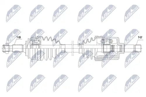 полуоска NTY NPW-CT-131