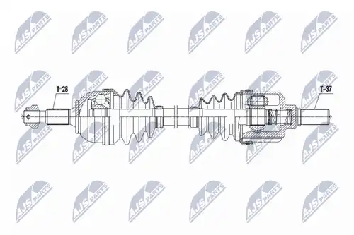 полуоска NTY NPW-CT-141