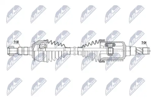 полуоска NTY NPW-DW-037