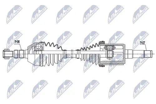 полуоска NTY NPW-DW-049