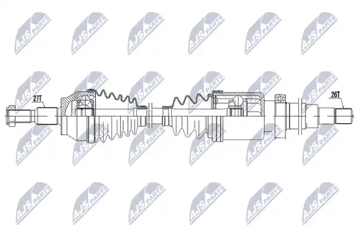 полуоска NTY NPW-FR-046