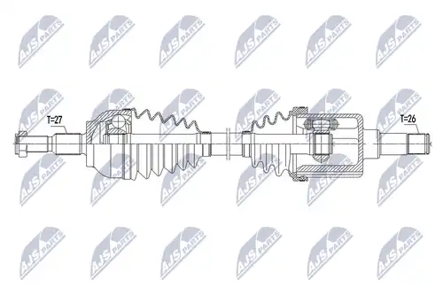 полуоска NTY NPW-FR-101