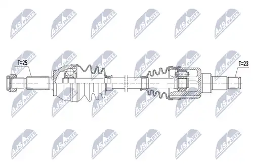 полуоска NTY NPW-FR-119