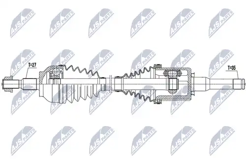 полуоска NTY NPW-FR-133