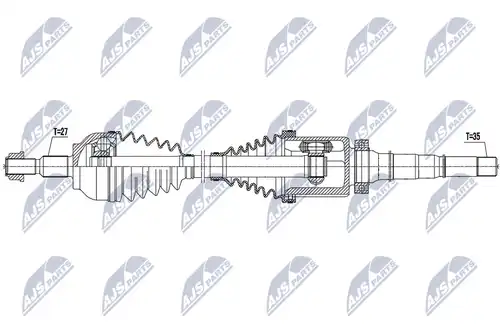 полуоска NTY NPW-FR-135