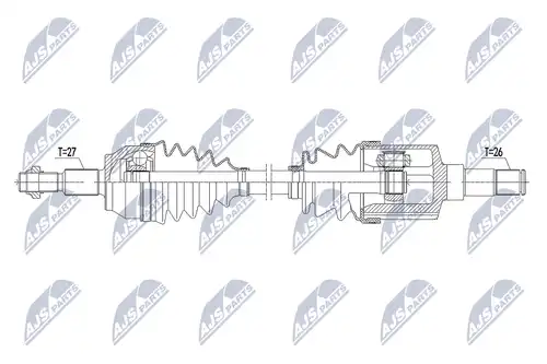 полуоска NTY NPW-FR-147