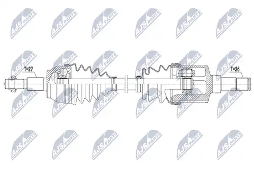 полуоска NTY NPW-FR-164