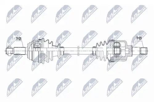 полуоска NTY NPW-FR-167