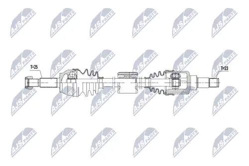 полуоска NTY NPW-FR-171