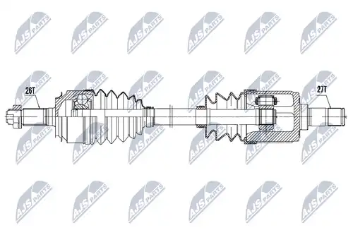 полуоска NTY NPW-HD-050