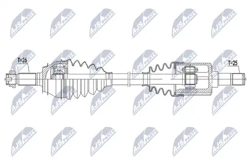 полуоска NTY NPW-HD-052