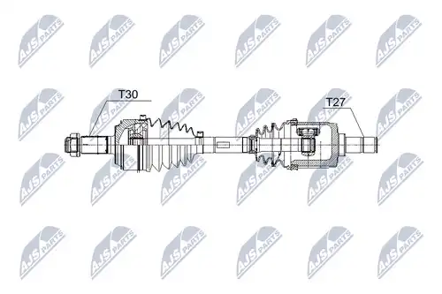 полуоска NTY NPW-HD-060