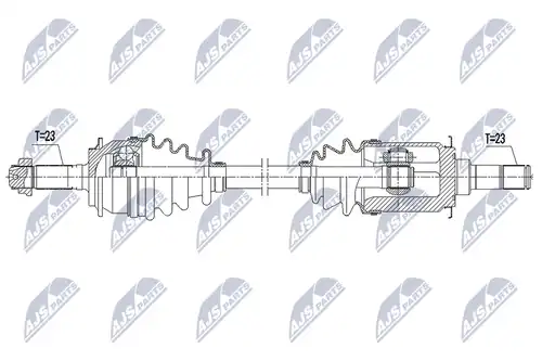 полуоска NTY NPW-HD-077