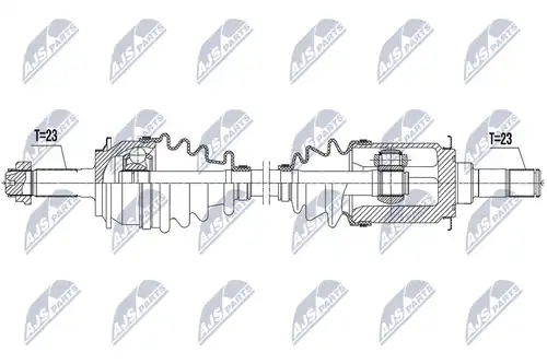 полуоска NTY NPW-HD-079