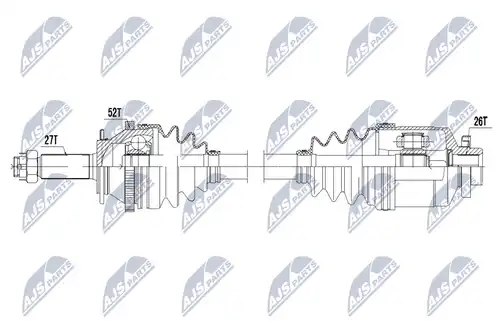 полуоска NTY NPW-HY-526