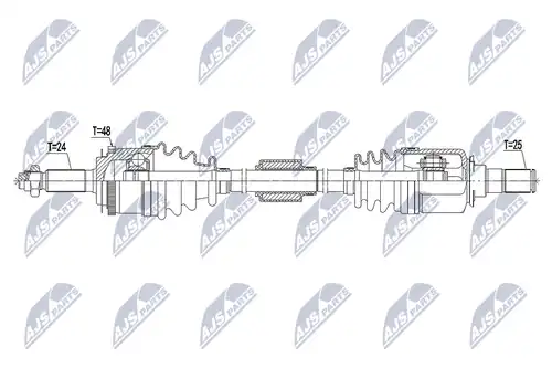 полуоска NTY NPW-HY-551