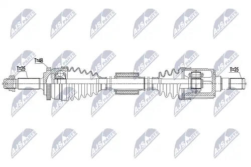 полуоска NTY NPW-HY-555