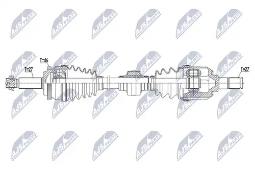 полуоска NTY NPW-HY-557