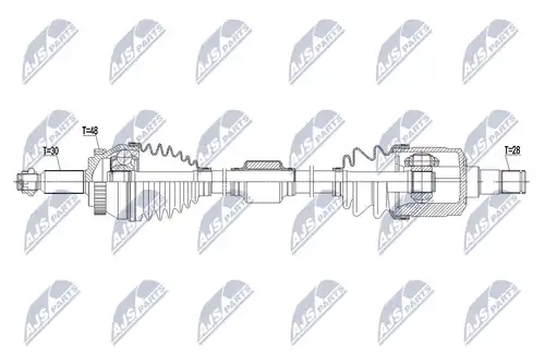 полуоска NTY NPW-HY-567