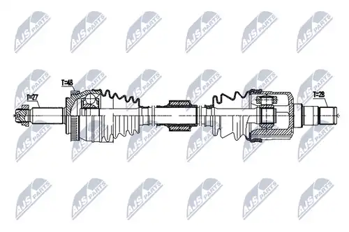 полуоска NTY NPW-HY-569